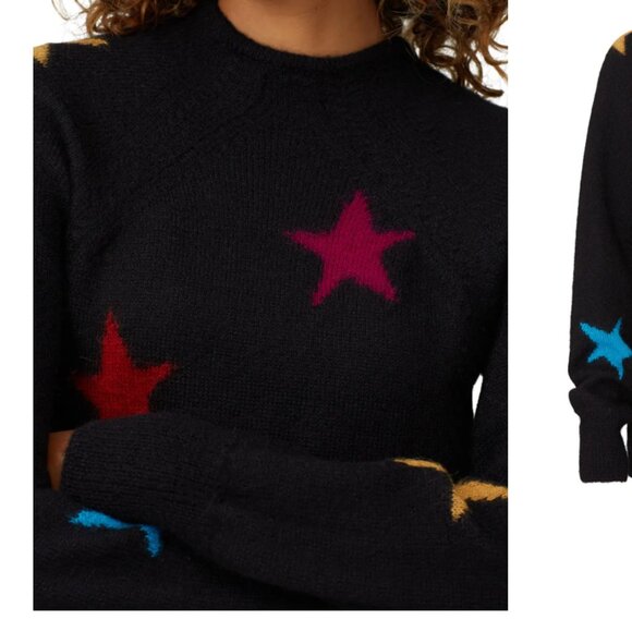 XS/S - VEDA - Alpaca Wool Star Sweater Rent the Runway RTR $398 msrp - Picture 2 of 10